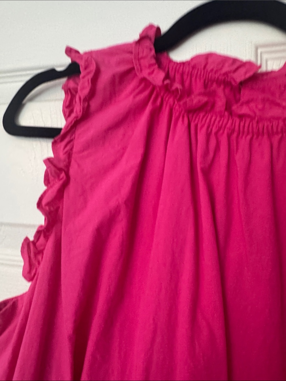 Pink Ruffle Tiered Dress - Picture 3 of 4
